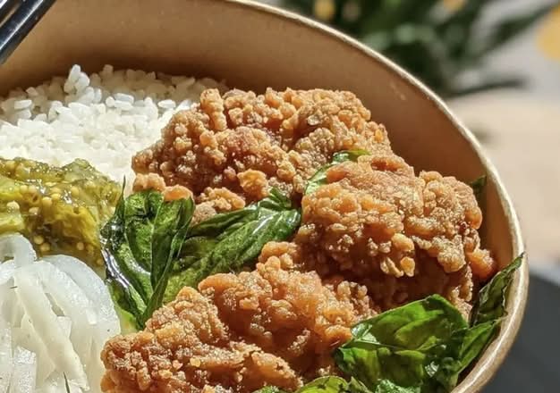 Fried Chicken Rice Bowl