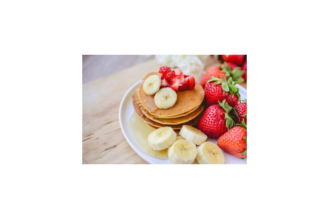 Strawberry & Banana Pancake