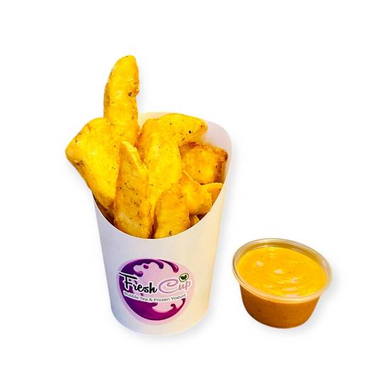 Sea Salt Wedges with Dip