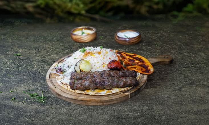 Beef Kebab Platter