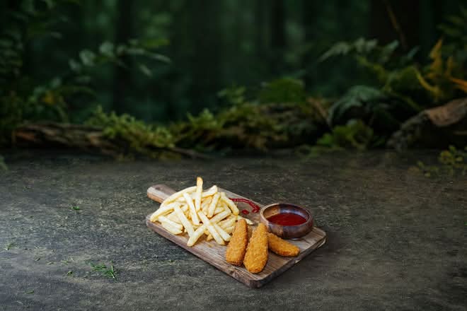 Chicken Strips With Fries