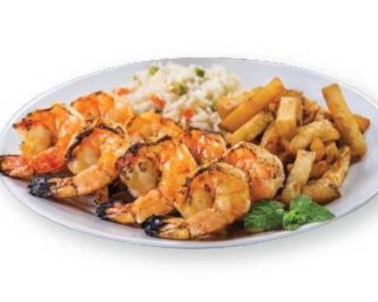 Brochettes de crevettes / Shrimp Skewers