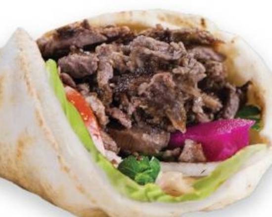 Pita shawarma (boeuf / Beef)