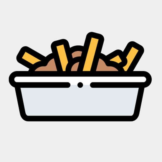 Frites sauce / French Fries with Sauce