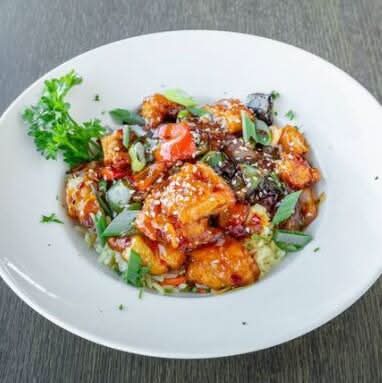 Bol de Poulet Pané au Chili Doux / Sweet Chili Breaded Chicken Bowl