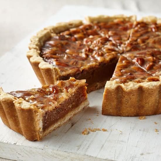 Tarte aux pacanes / Pecan pie