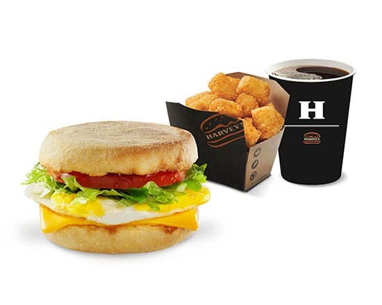 English Muffin - Egg & Cheese Combo