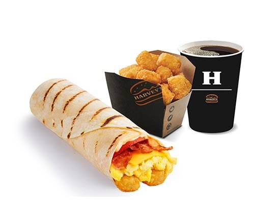 Breakfast Wrap - Egg & Cheese Combo