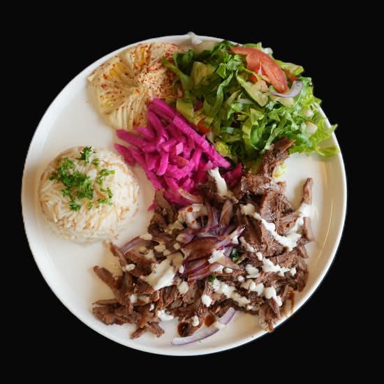 Beef Shawarma Plate