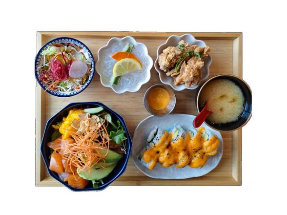 Salmon Poke Combo
