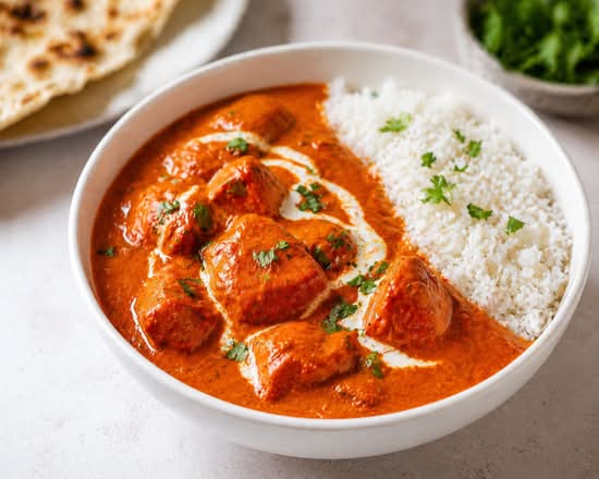 Butter chicken bowl