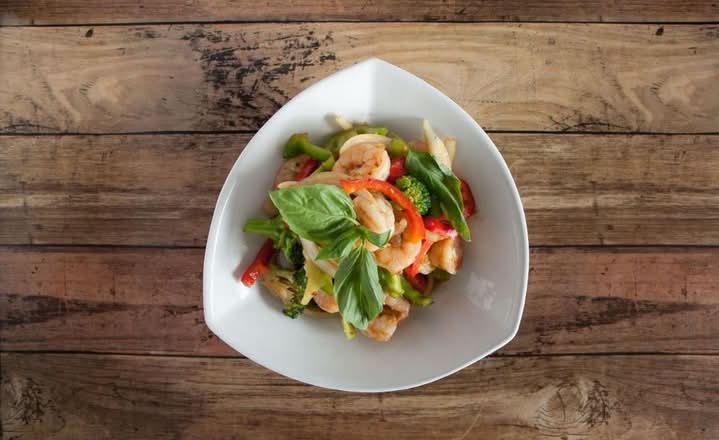 28. Thai Basil Prawns Stir-fry