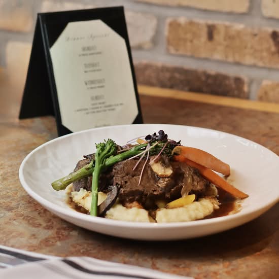 Red Wine-Braised Beef