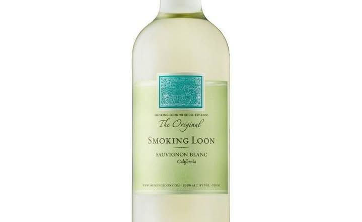 Sauvignon Blanc Smoking Loon California, 750mL white wine (13.5%25 ABV)