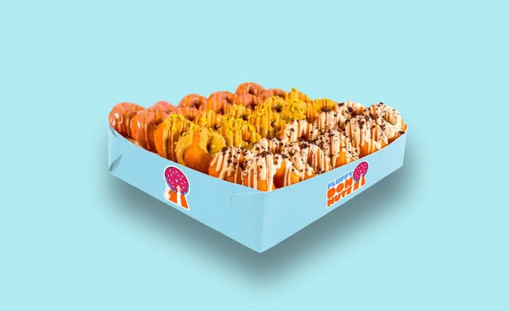 Grande boîte de Fluffy Mini-Beignets / Large Box of Fluffy Mini Donuts
