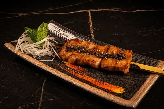 Pork Belly Skewer