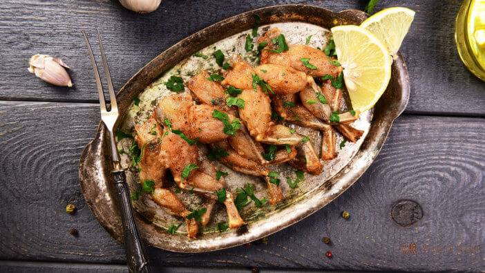 CRISPY FROG LEGS