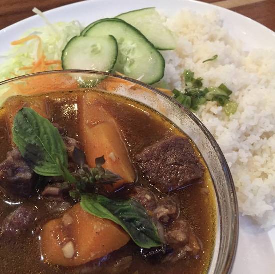 Beef Stew with Rice