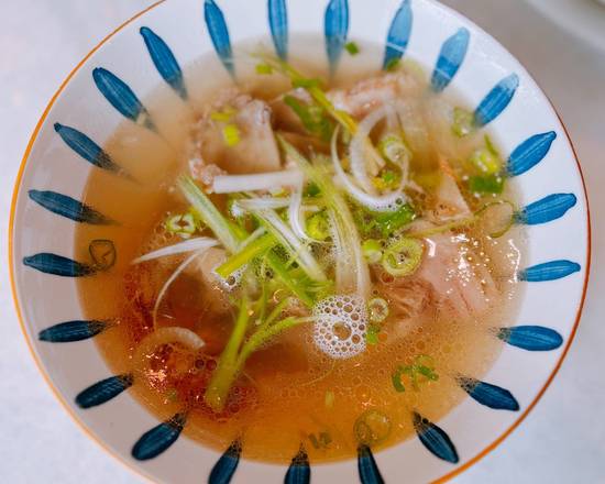 Noodle Soup with Fatty Crunchy Brisket