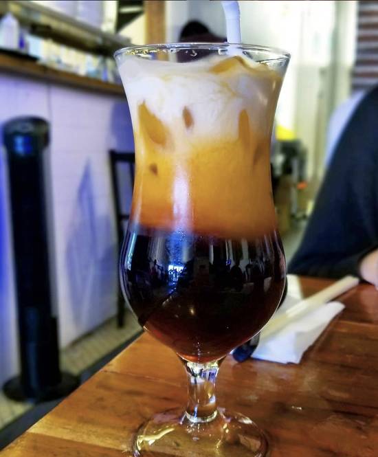 Thai Iced Tea (sweet!)