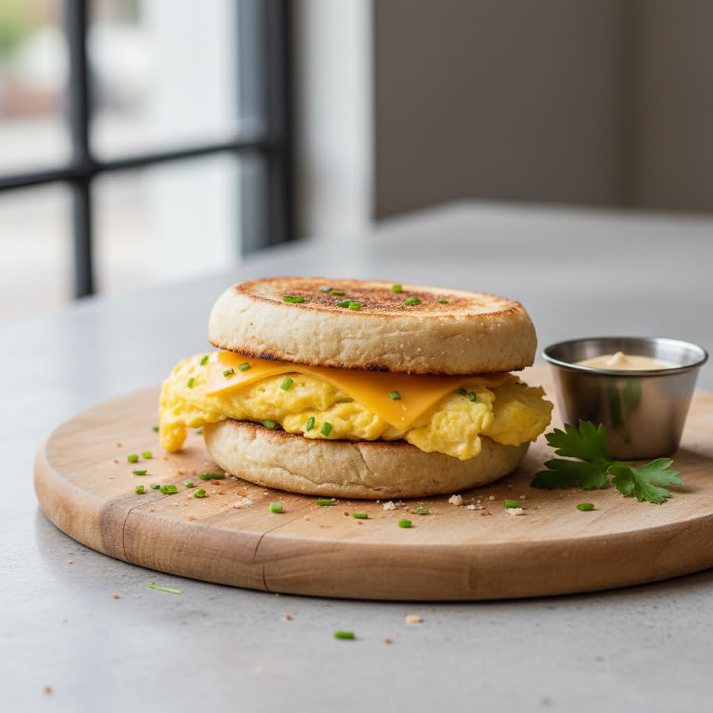 Egger on English Muffin