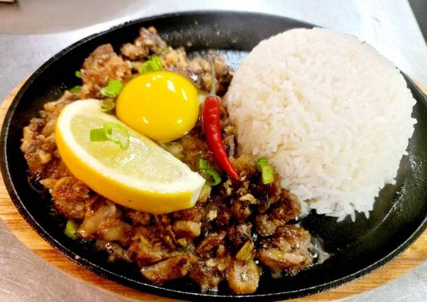 Sizzling Pork Sisig Plate