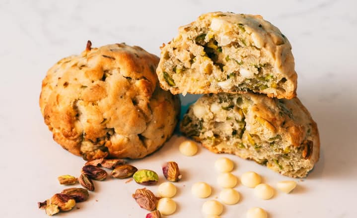 Pistachio Baklava Biscuit