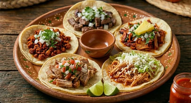 Costilla En Salsa Verde (Pork) Tacos