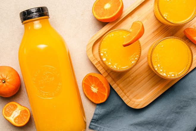 Jus d'orange Frais Pressé
