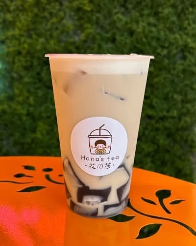 Grass Jelly Oolong Tea