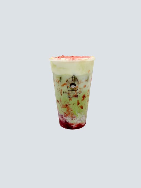 Strawberry Matcha Latte