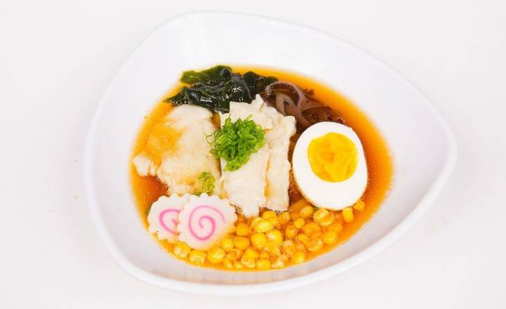 Chicken Udon in Soup-