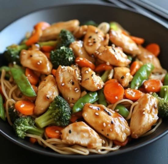 Teriyaki Chicken Stir Fry