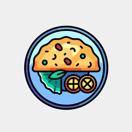 Omelette nature