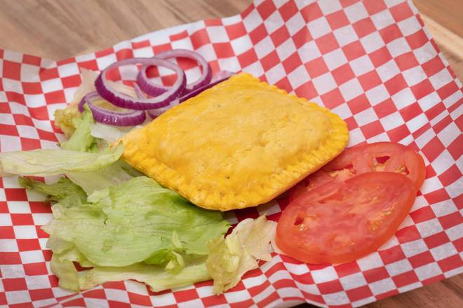 JAMAICAN PATTY AUX LEGUMES/ VEGETABLE