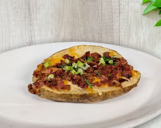 Loaded Baked Potato (bacon, onion, cheese)