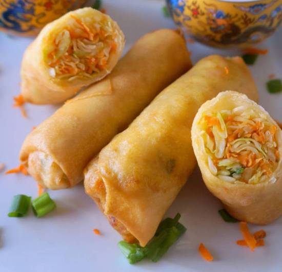 1 Dozen Deep Fried Spring Rolls