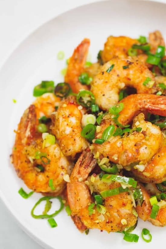 Salt and Pepper Prawns