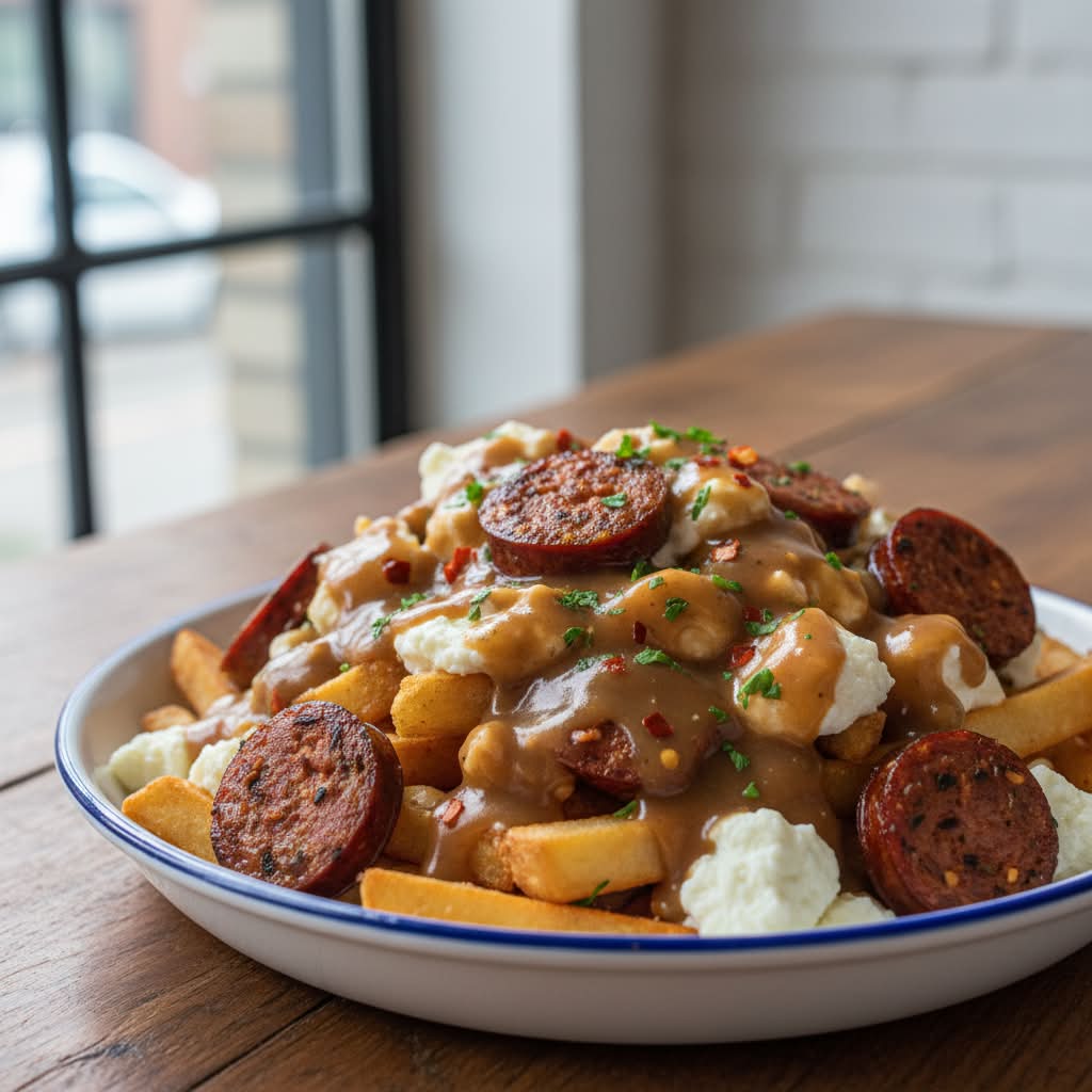 Poutine Spicy Italian Sausage