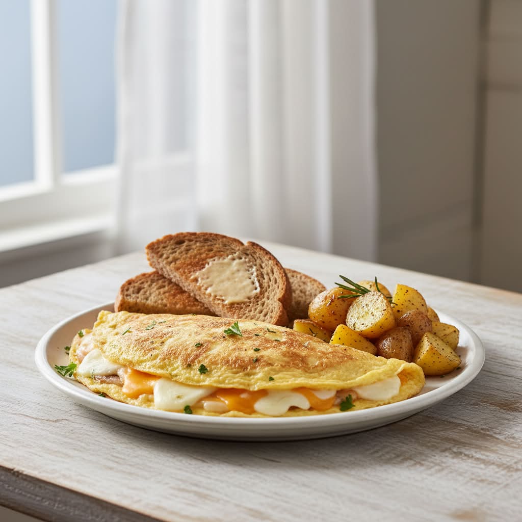 Three Cheese Omelette