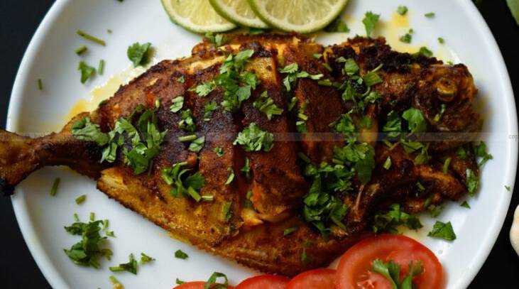 Pompano Deep Fried (Dry)