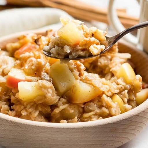 Apple Cinnamon Hot Oatmeal