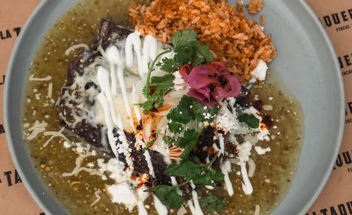 Enchiladas Verdes