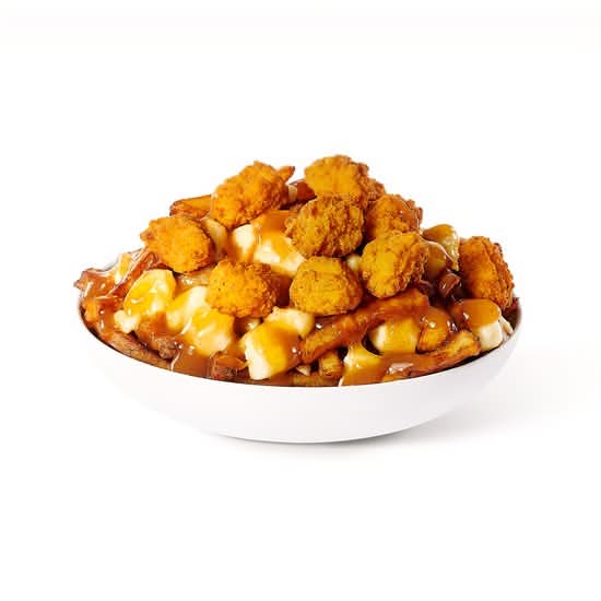 Poutine Au Poulet Grillé / Grilled Chicken Poutine