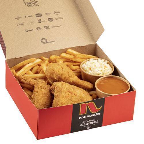Poulet frit (repas 3 morceaux) / Fried chicken (meal)