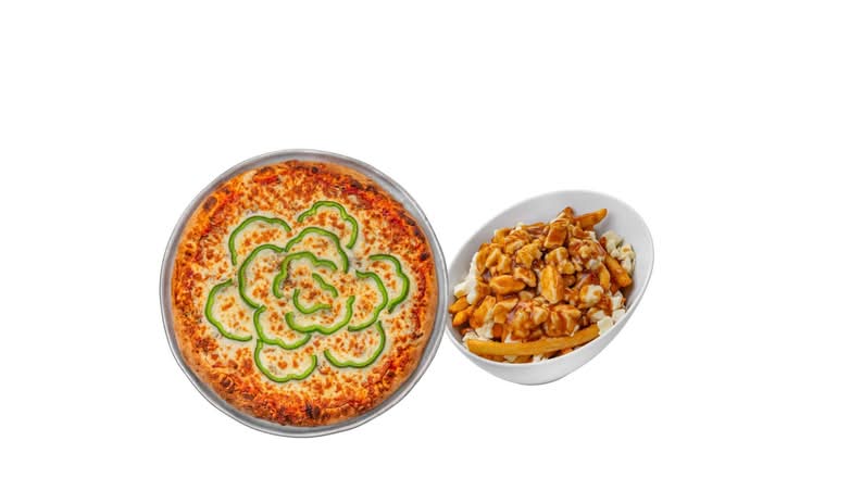 1 Petite Pizza 10" + Petite Poutine
