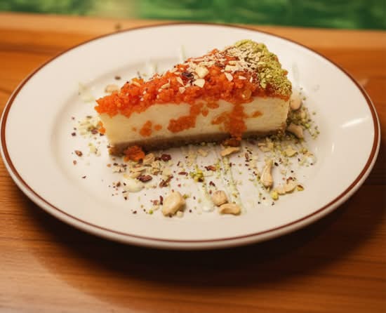 Motichoor Cheesecake