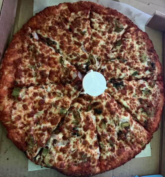 Deluxe Pizza (12" Medium)