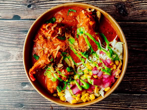 Butter Chicken Rice Bowl