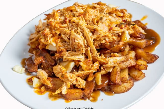Poutine au poulet régulière